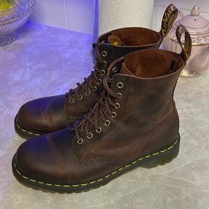 Dr. Martens size 10 Crazy Horse leather boots